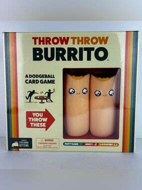 Throw Throw Burrito Game by Exploding Kittens - Brand New!